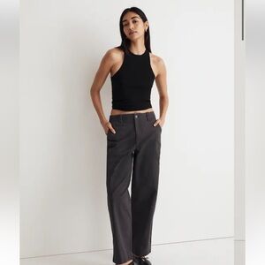 Madewell Women's Coal Wide Leg Pants
